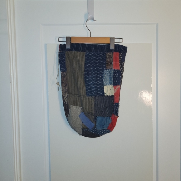 Handmade indigo dye bag - Picture 3 of 7